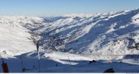 Photo Texture of Background Snowy Mountains